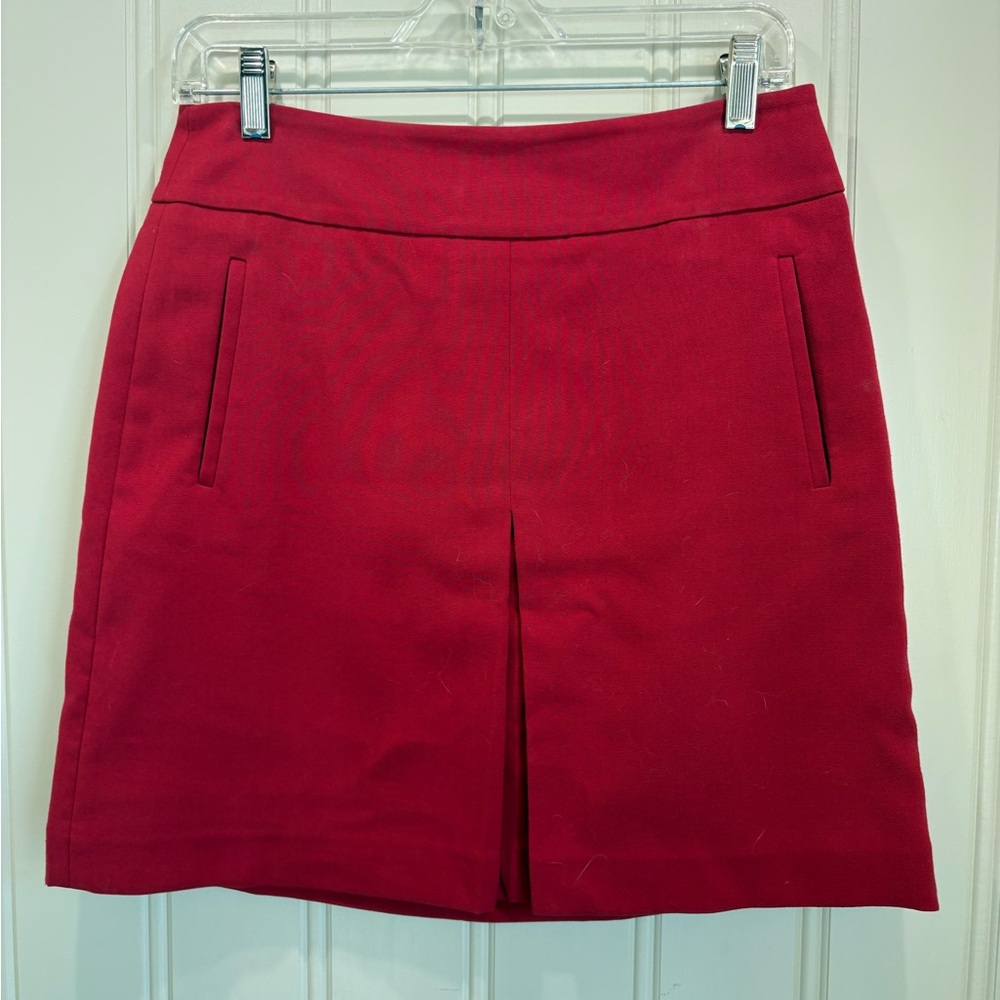 LOFT Scarlet Mini Skirt